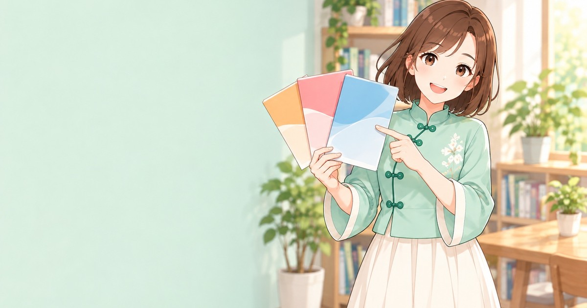 講座のパンフレットを持つLULU