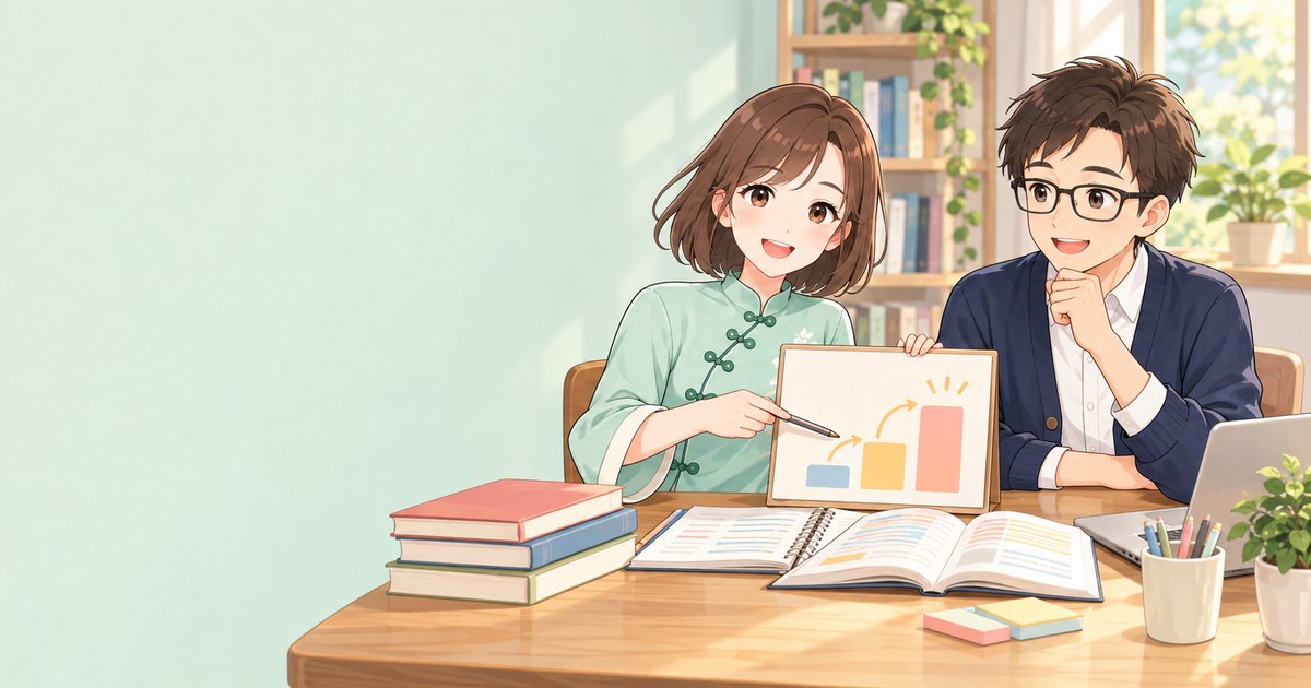 登録日本語教員について話すLULUとHARU